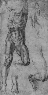 Zipser Michelangelo S Drawing Sculpture And The Sistine Chapel